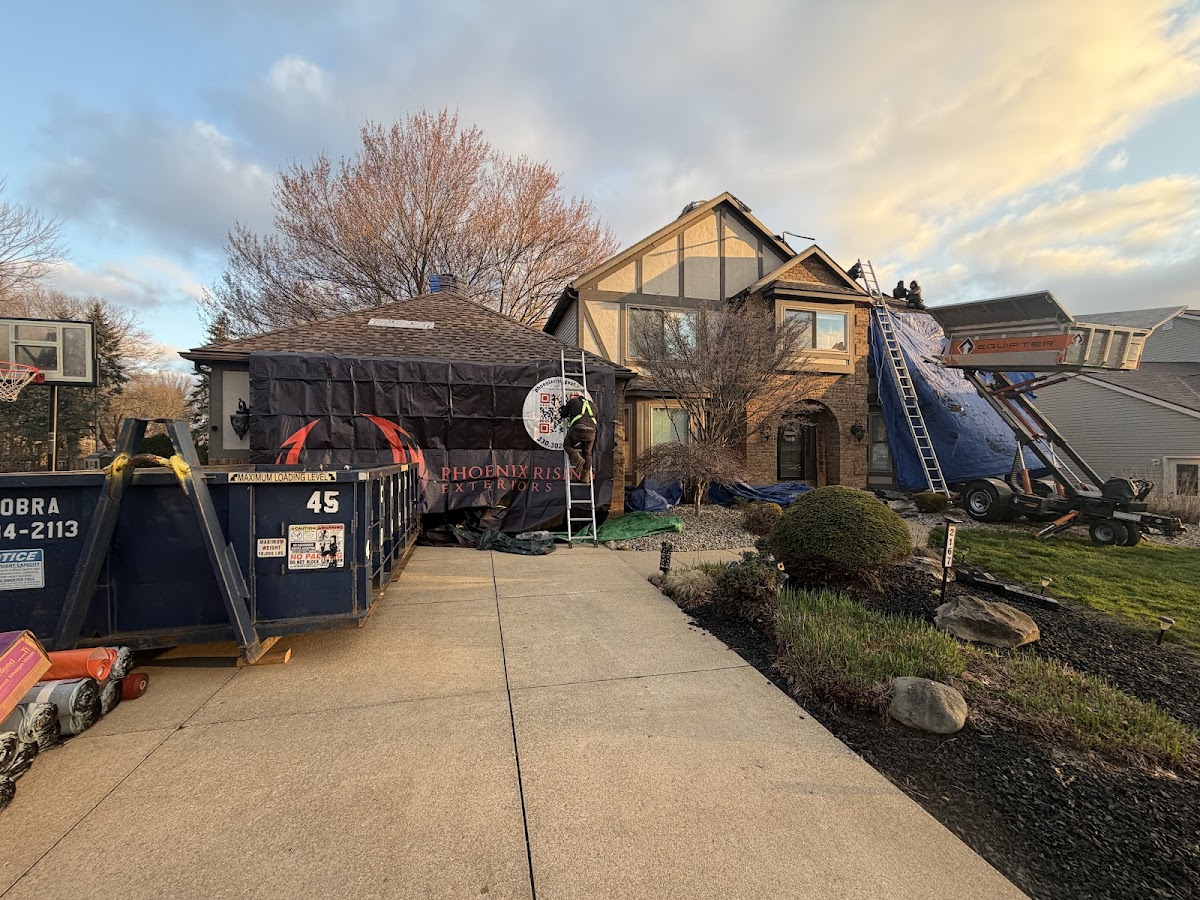 Phoenix Rising Exteriors roofers project photo