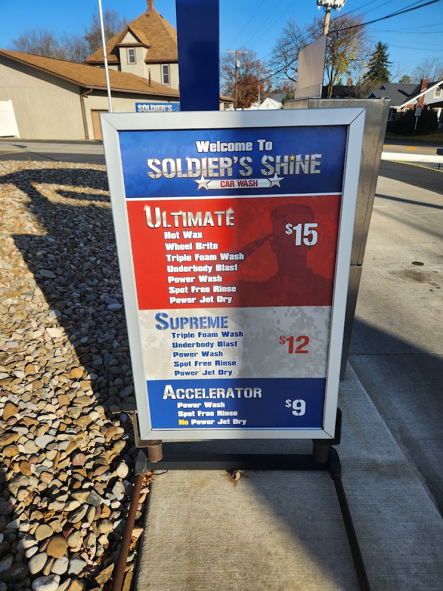 Soldier's Shine Car Wash auto detailing project photo