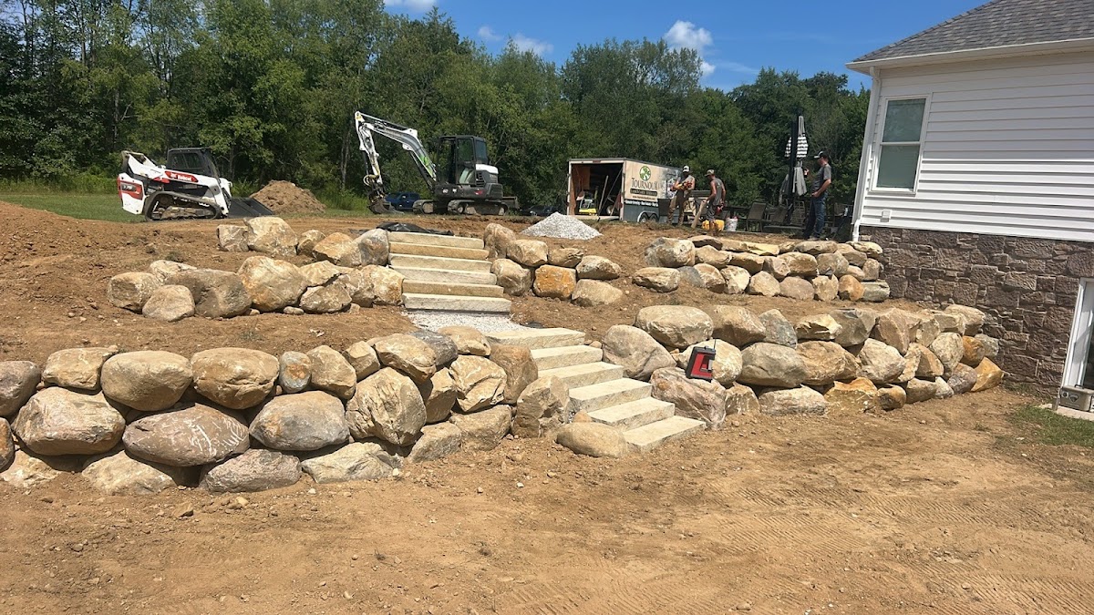 Tournoux Landcare Service landscapers project photo