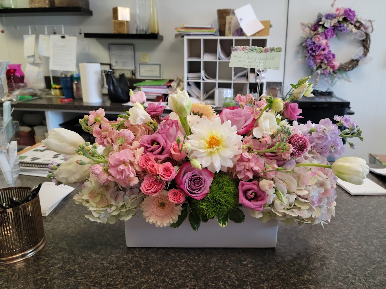 Green Belladonna Florist florists project photo