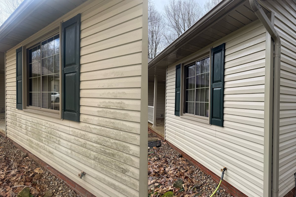 North Canton Prowash pressure washing project photo