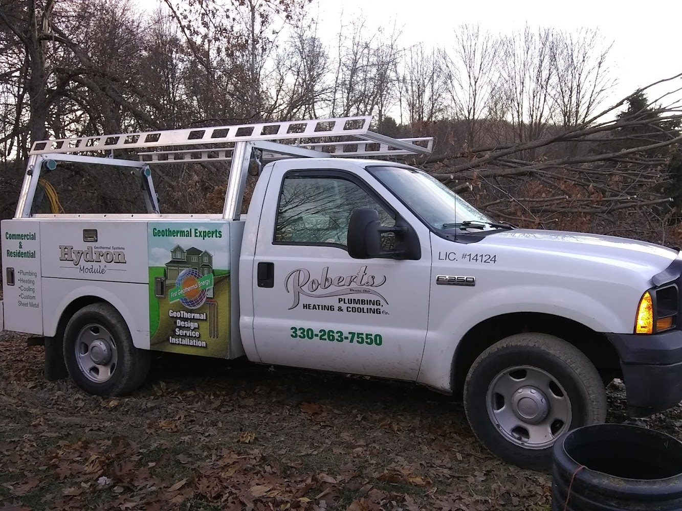 First Geothermal Energy / Roberts Plumbin Heating & Cooling Co. hvac project photo