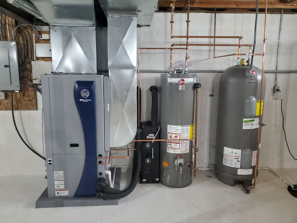 First Geothermal Energy / Roberts Plumbin Heating & Cooling Co. hvac project photo