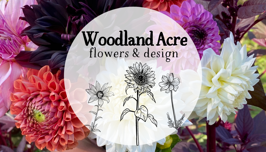 Woodland Acre Flowers logo