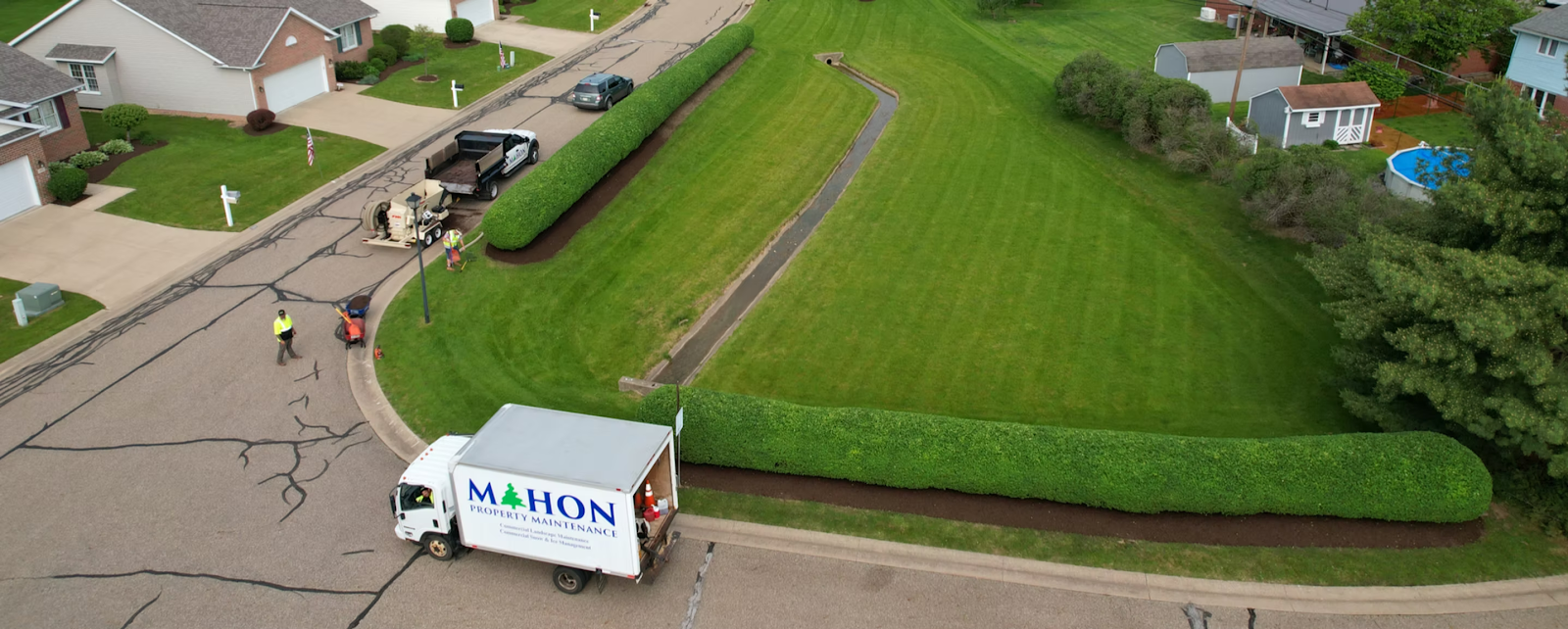 Mahon Property Maintenance LLC landscapers project photo