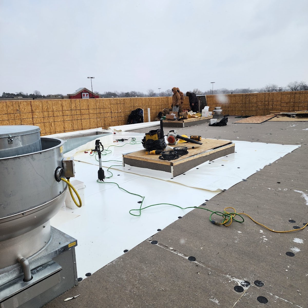 Strongback Roofing and Construction roofers project photo