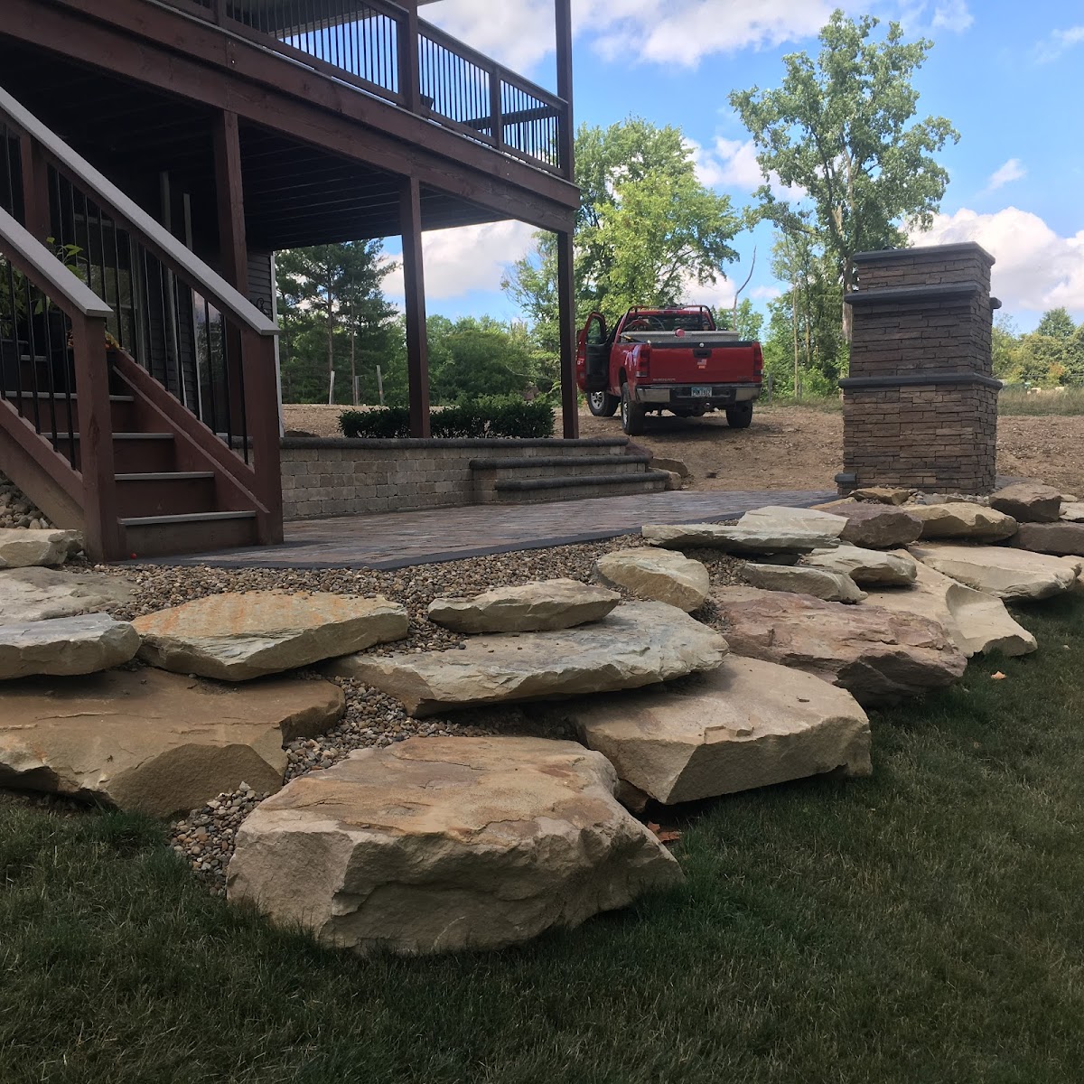 A.B.W. Landscaping LLC landscapers project photo