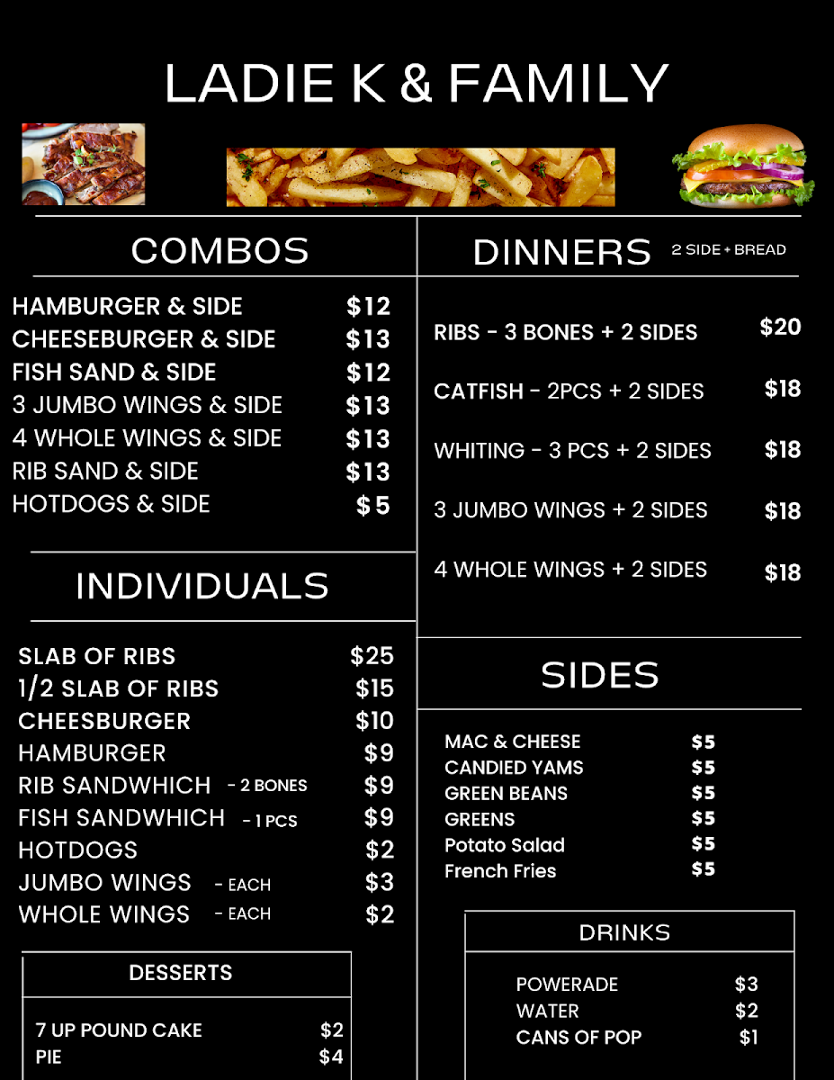 Ladie K & Family caterers project photo