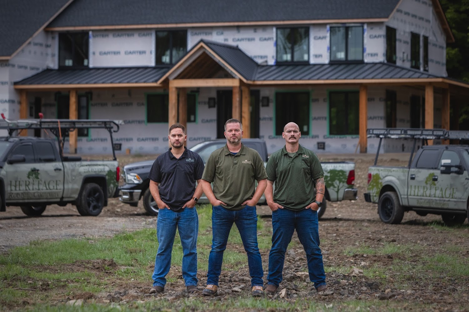 Heritage Roofing Company roofers project photo