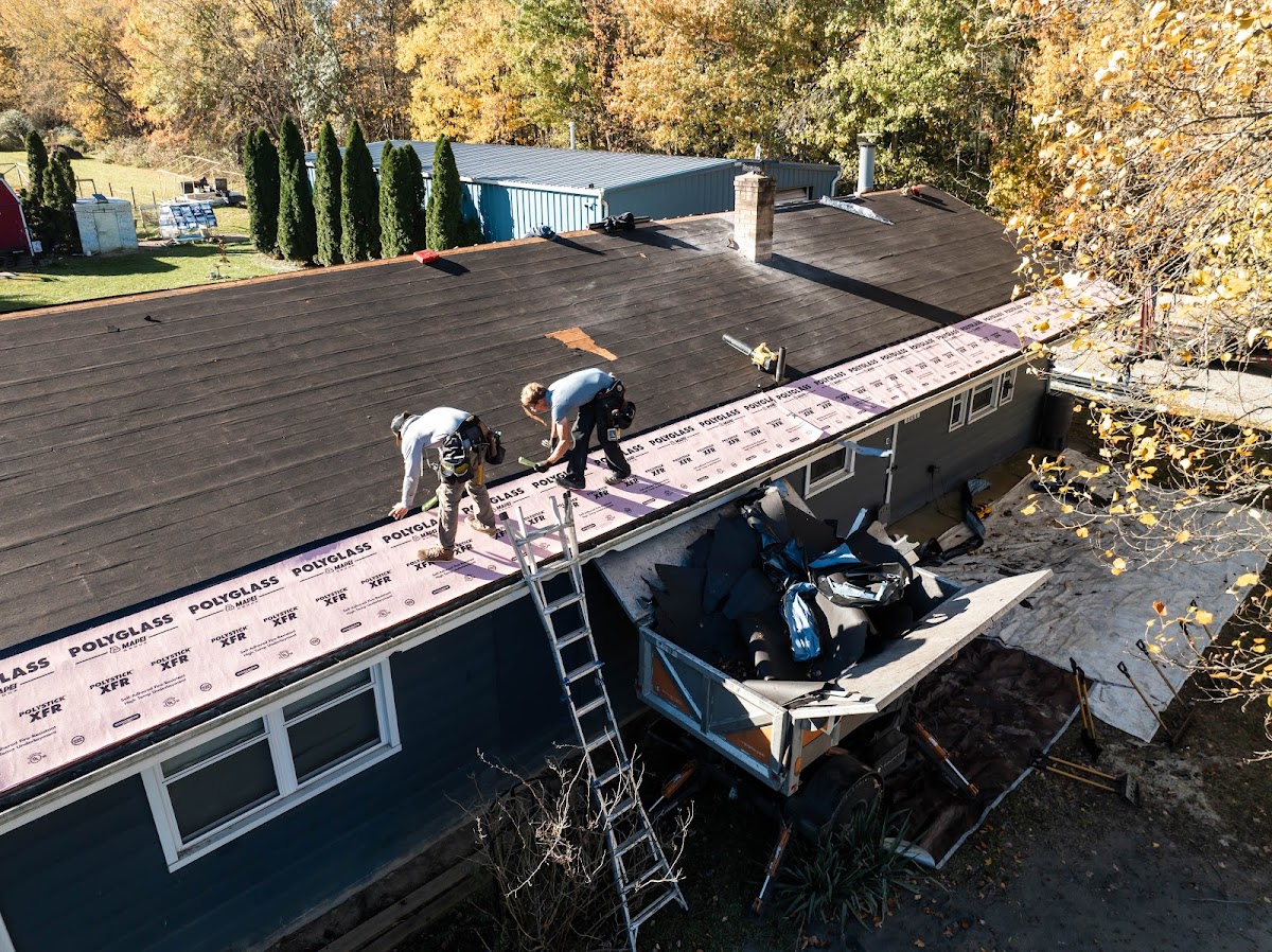 Heritage Roofing Company roofers project photo