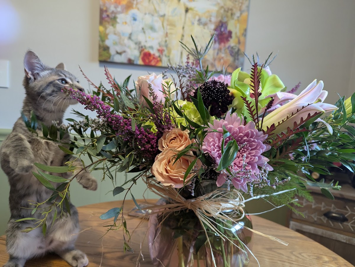 The English Garden florists project photo