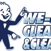 We-R-Clean and Clear logo