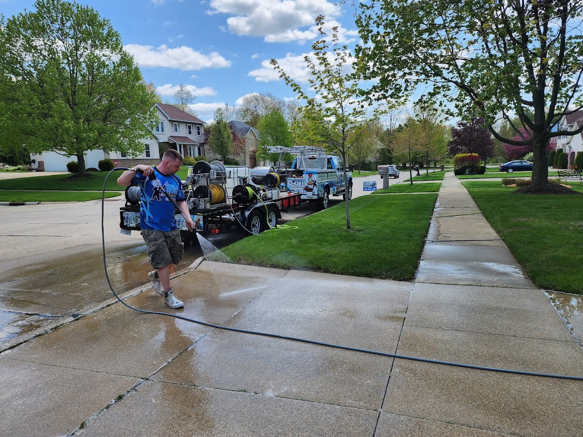 We-R-Clean and Clear pressure washing project photo
