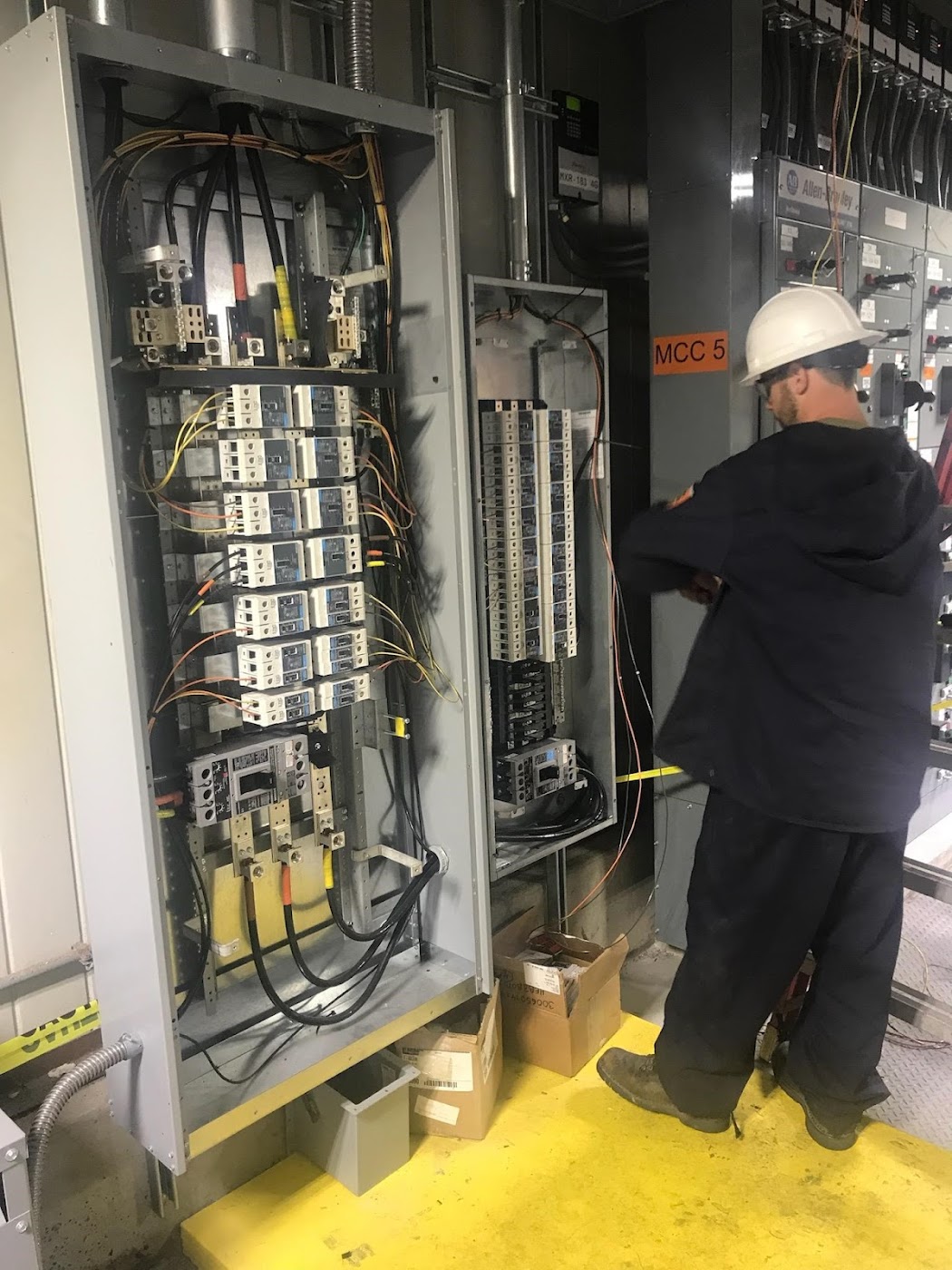Albano Electric electricians project photo