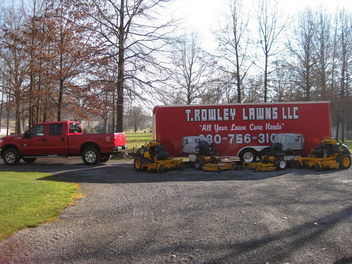 T. Rowley Lawns landscapers project photo