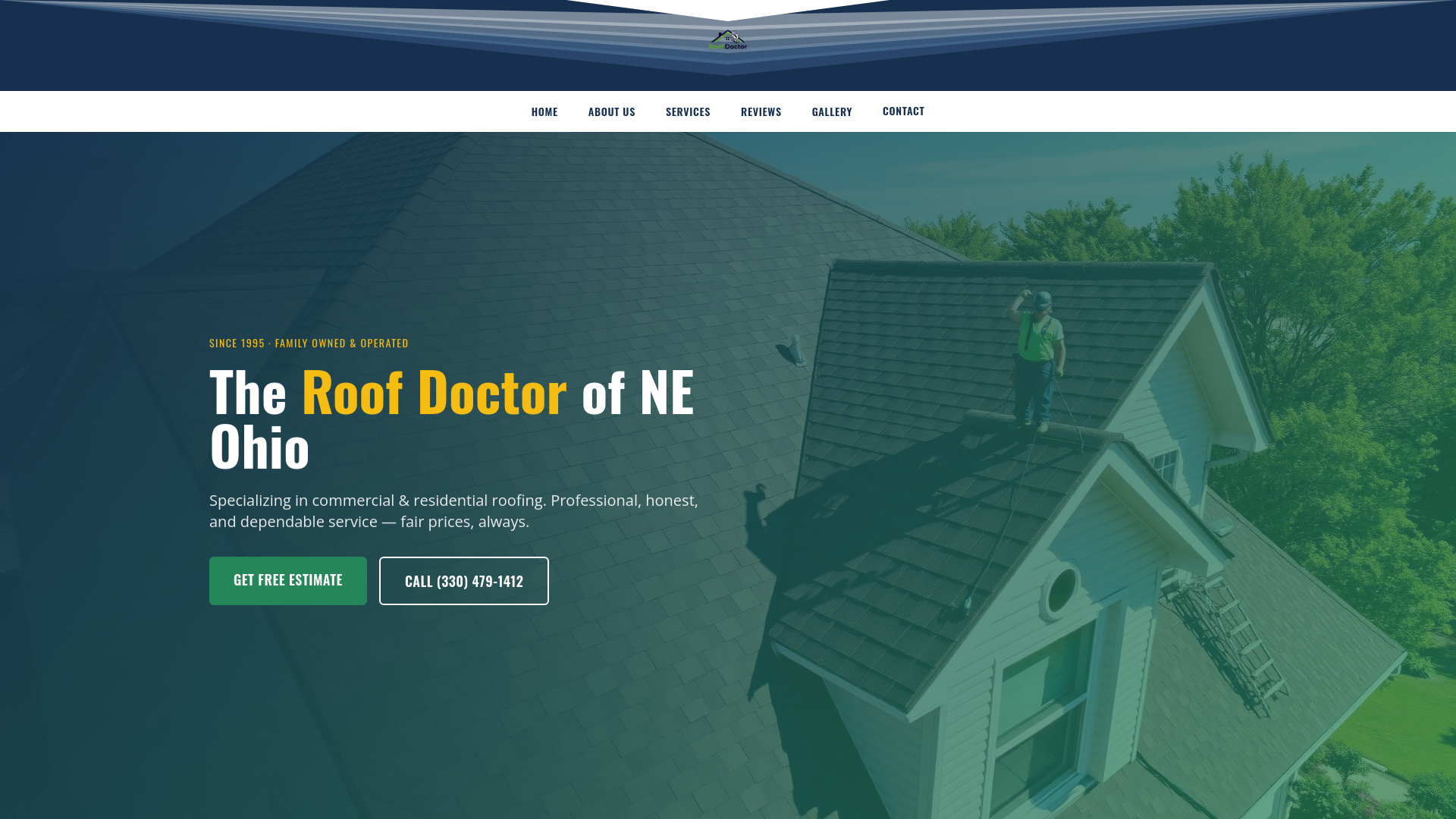 The Roof Doctor of NE Ohio Inc logo