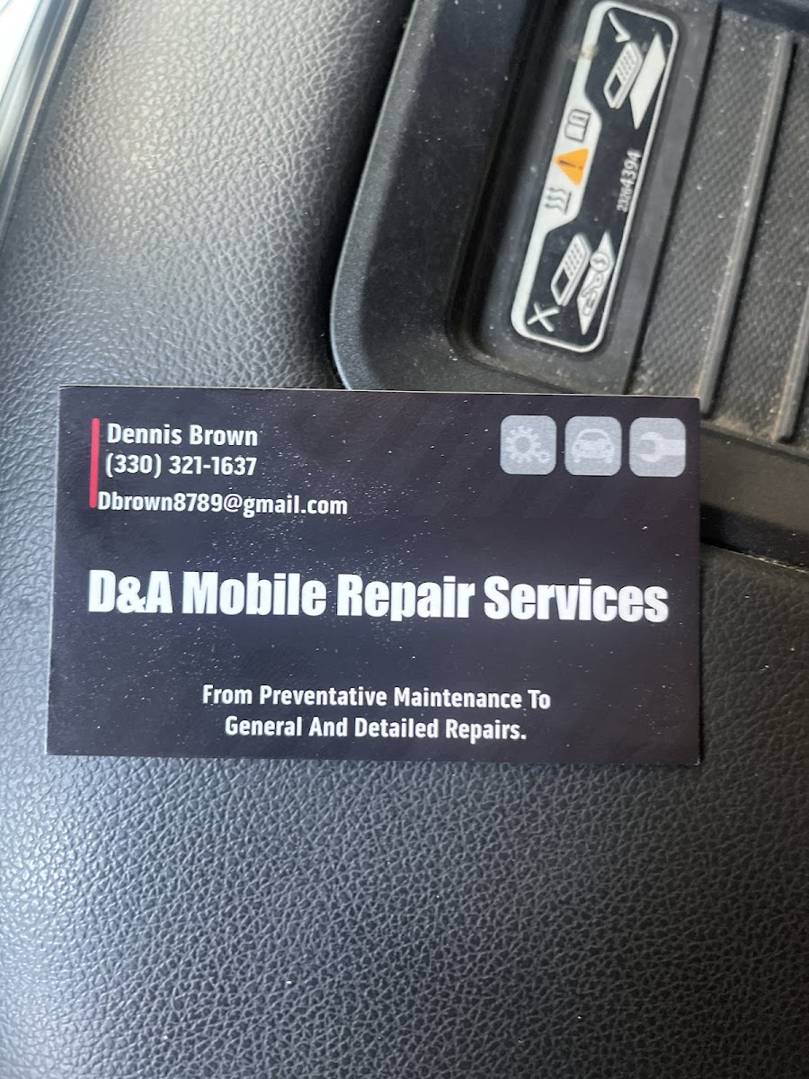 D&A mobile repair LLC mobile mechanics project photo