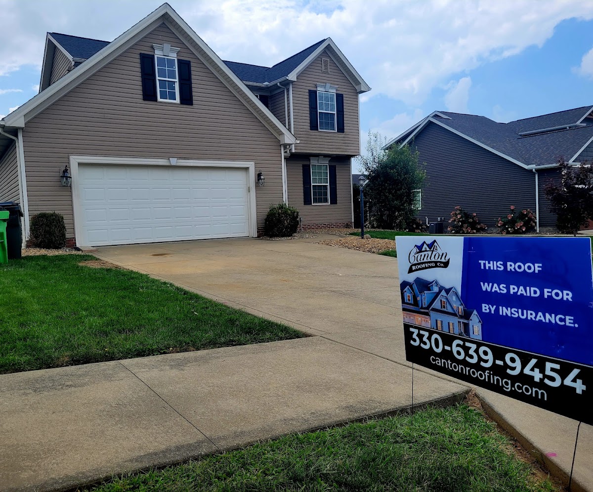 Canton Roofing Company roofers project photo