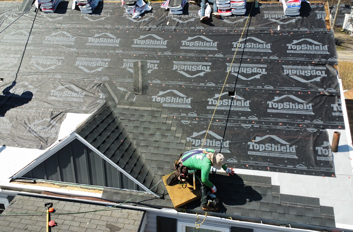 WFK Roofing Second Gen roofers project photo