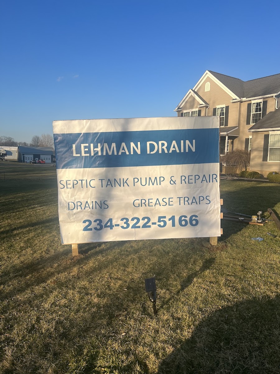 Lehman Drain & Septic plumbers project photo
