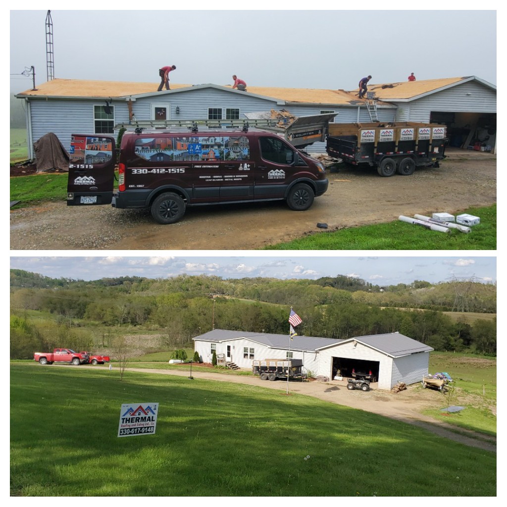 Thermal Roofing & Siding roofers project photo