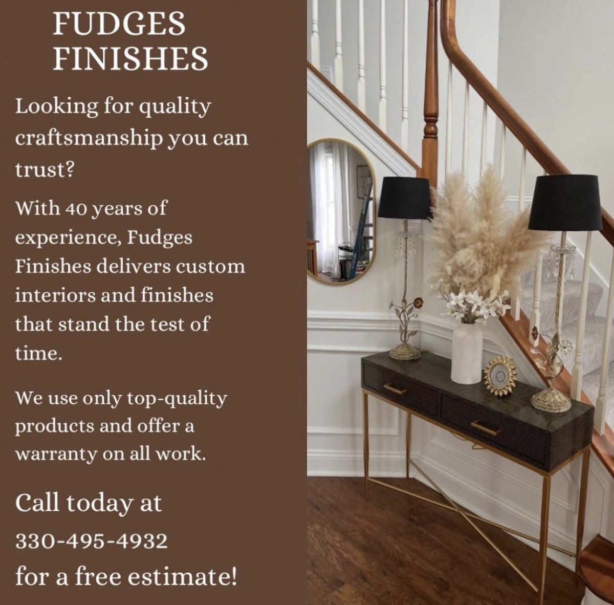 Fudges Finishes LLC painters project photo