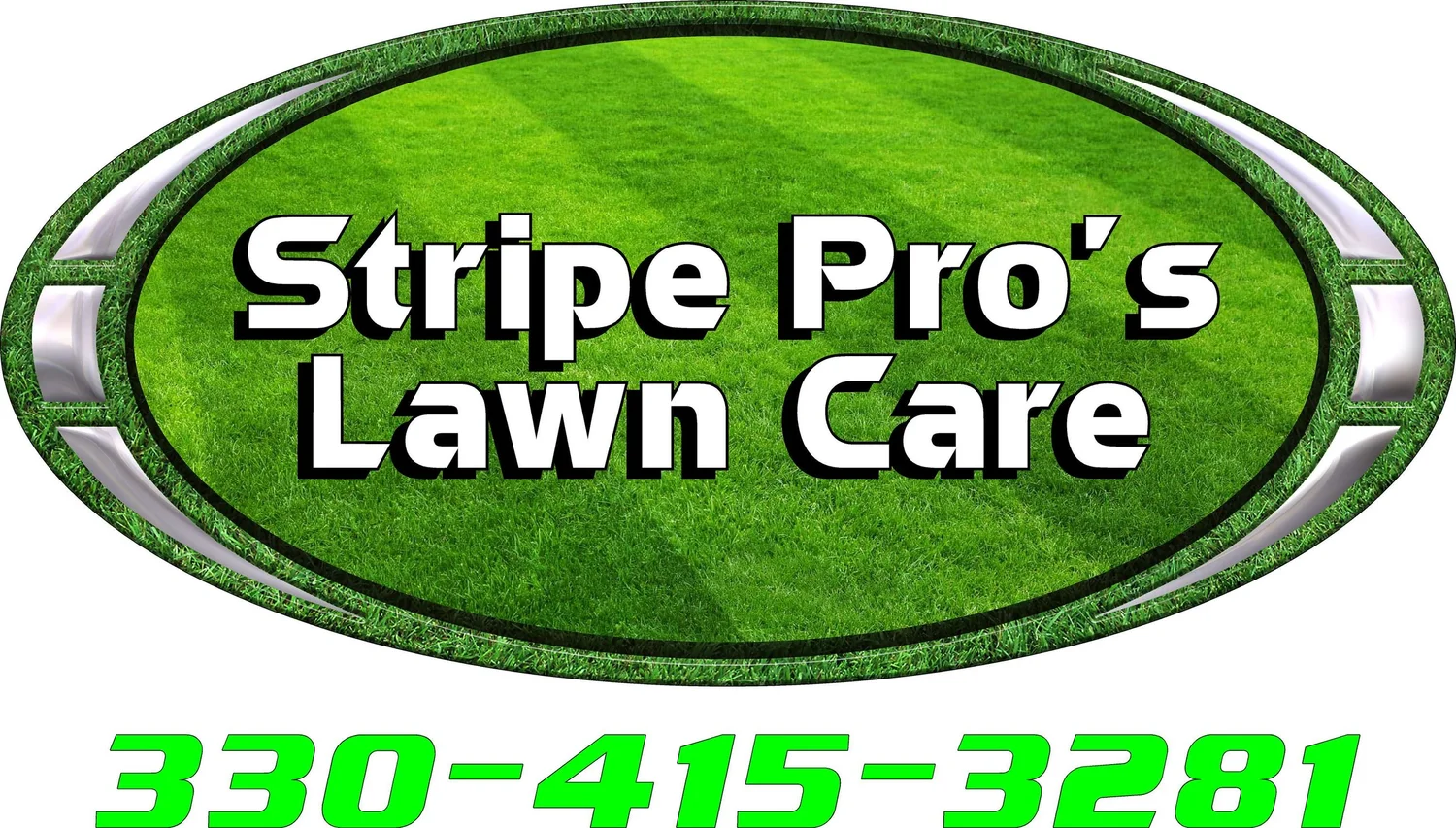 Stripe Pros LawnCare logo