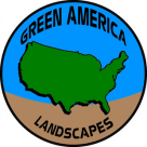 Green America Landscapes logo