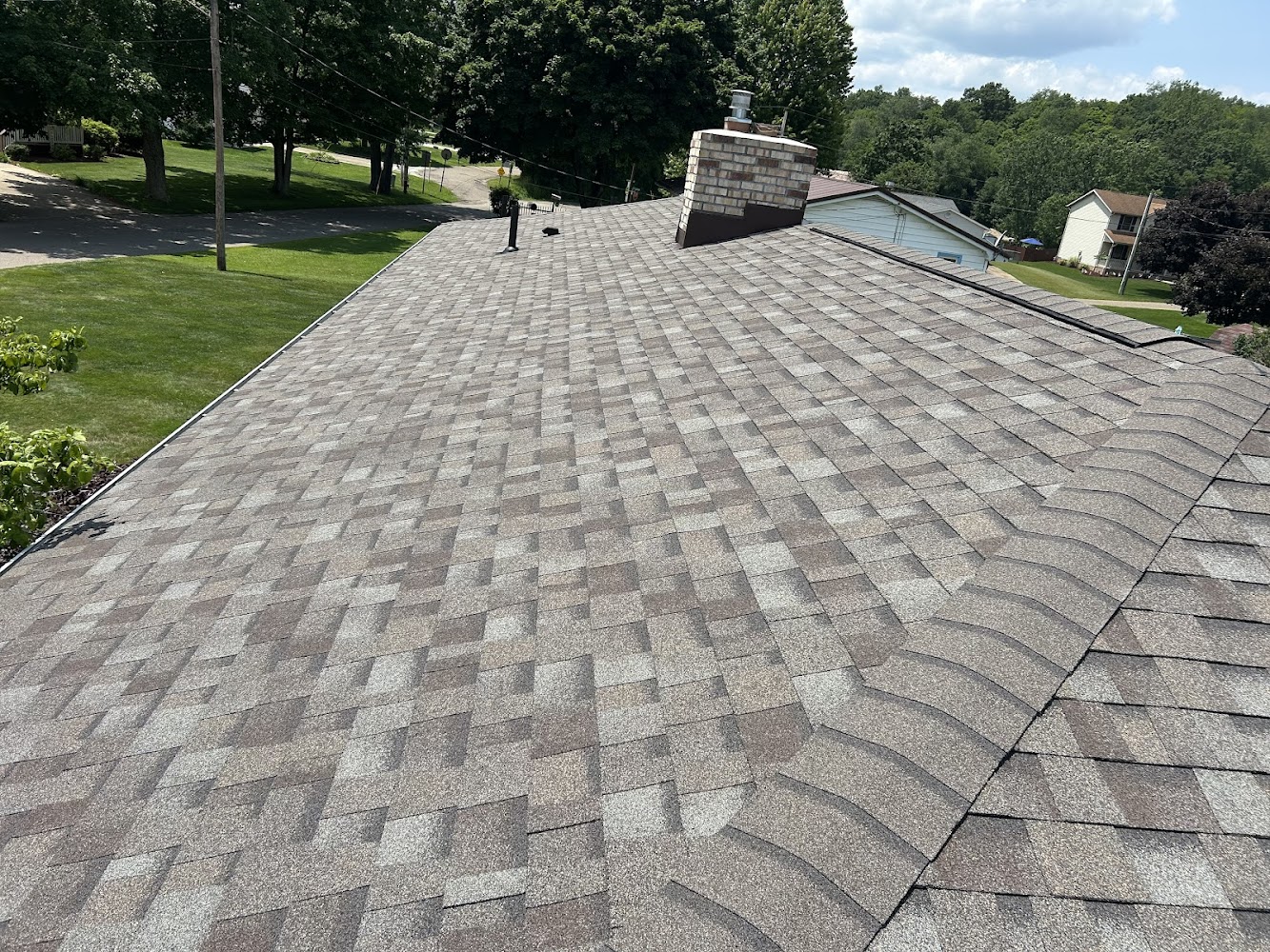 A squared roofing roofers project photo