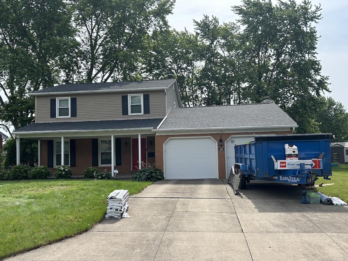 A squared roofing roofers project photo